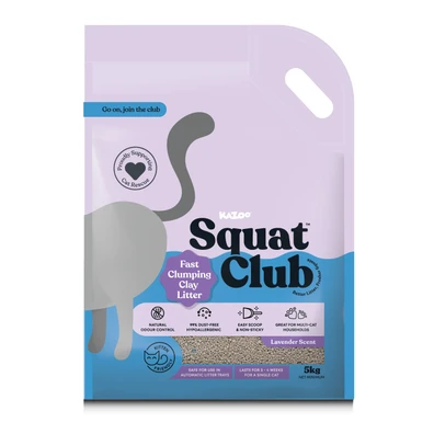 Kazoo Fast Clumping Clay Lavendar Cat Litter