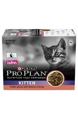 Pro Plan Kitten Salmon & Gravy Cat Wet Food