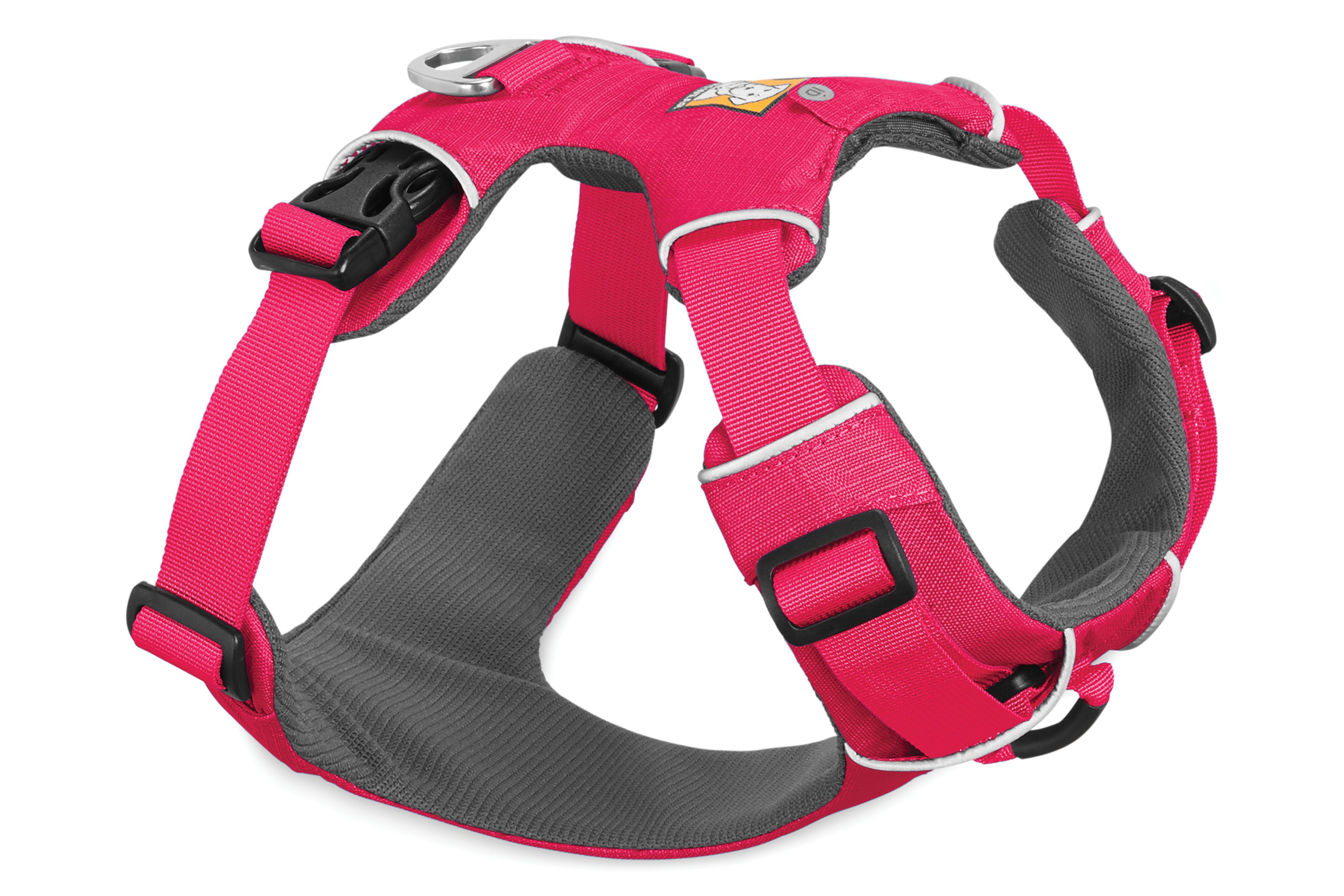 ruffwear front range dog harness wild berry peto
