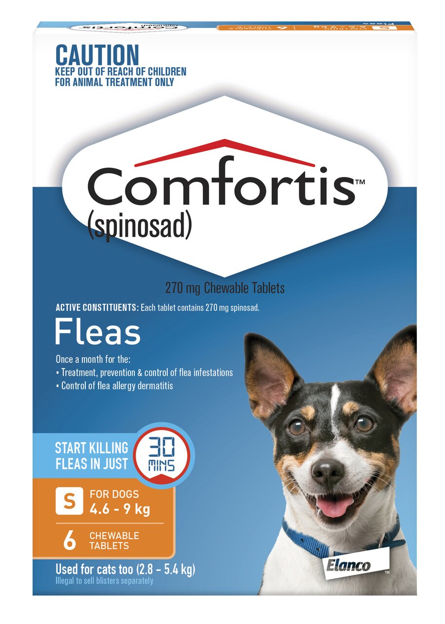 comfortis flea control