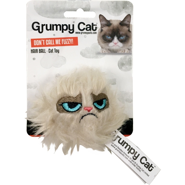 Grumpy Cat Hair Ball Toy