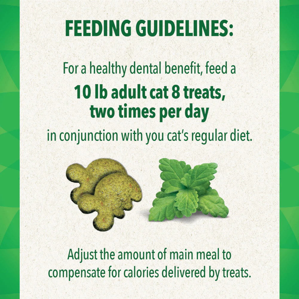 Greenies Feline Dental Treats Catnip Cat Dental Treats PetO