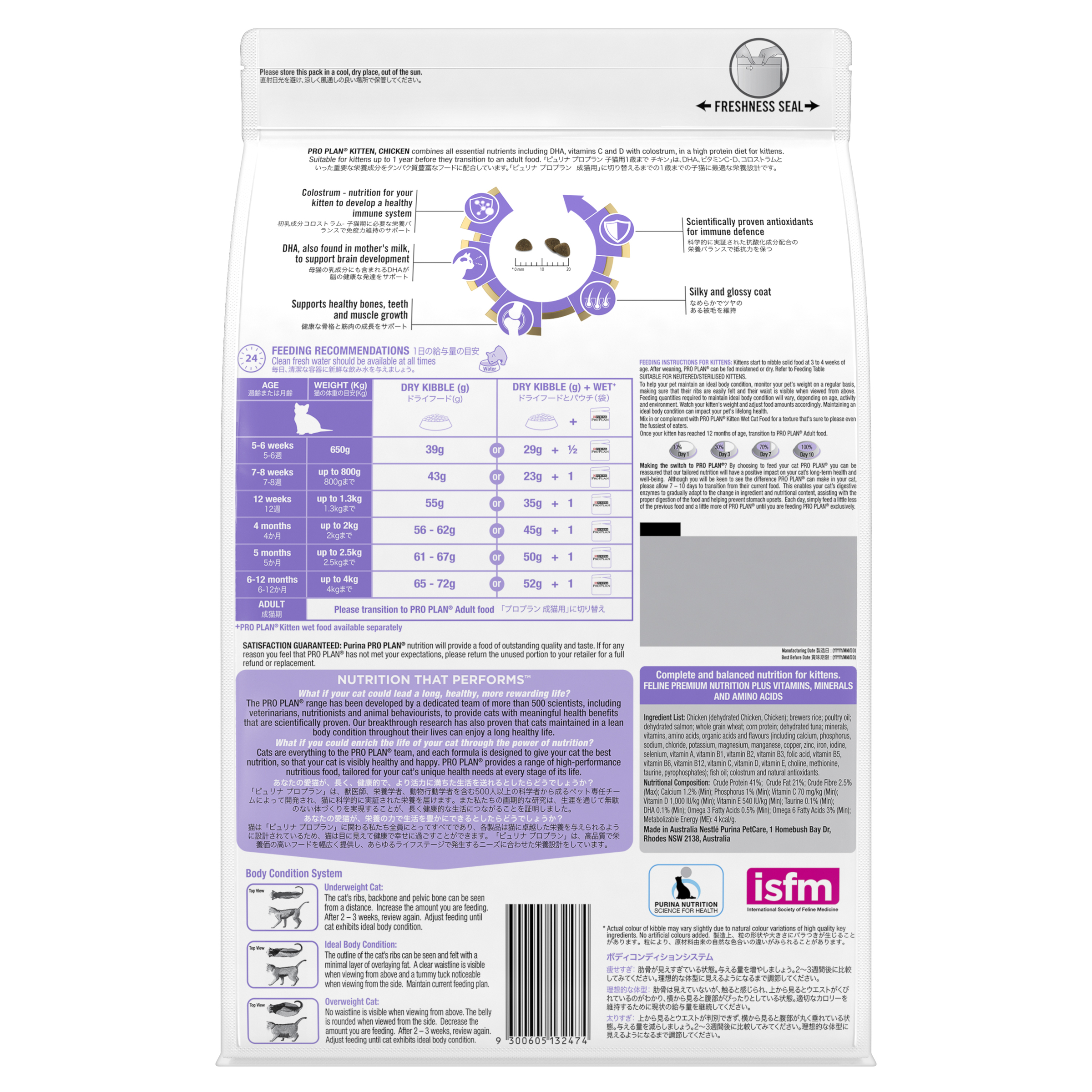 pro plan kitten ingredients