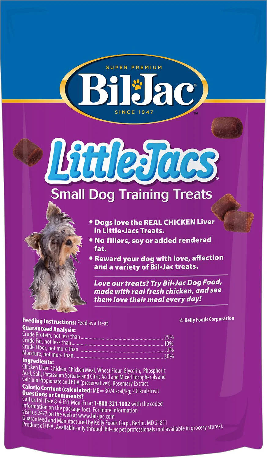 Bil Jac Little Jacs Small Training Treats