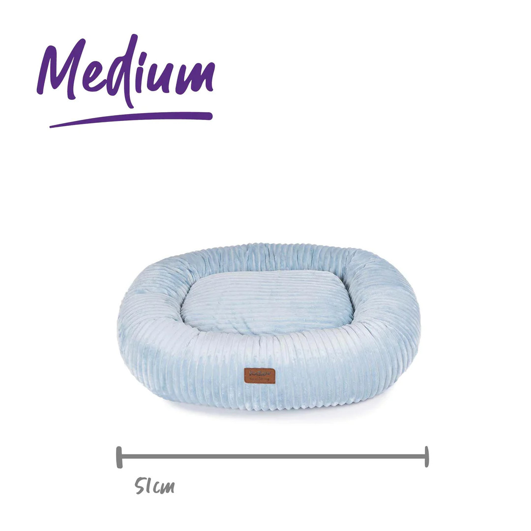 Kazoo Loop Dog Bed Seafoam
