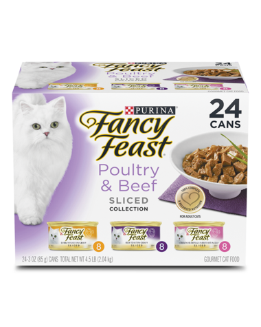 fancy feast sliced
