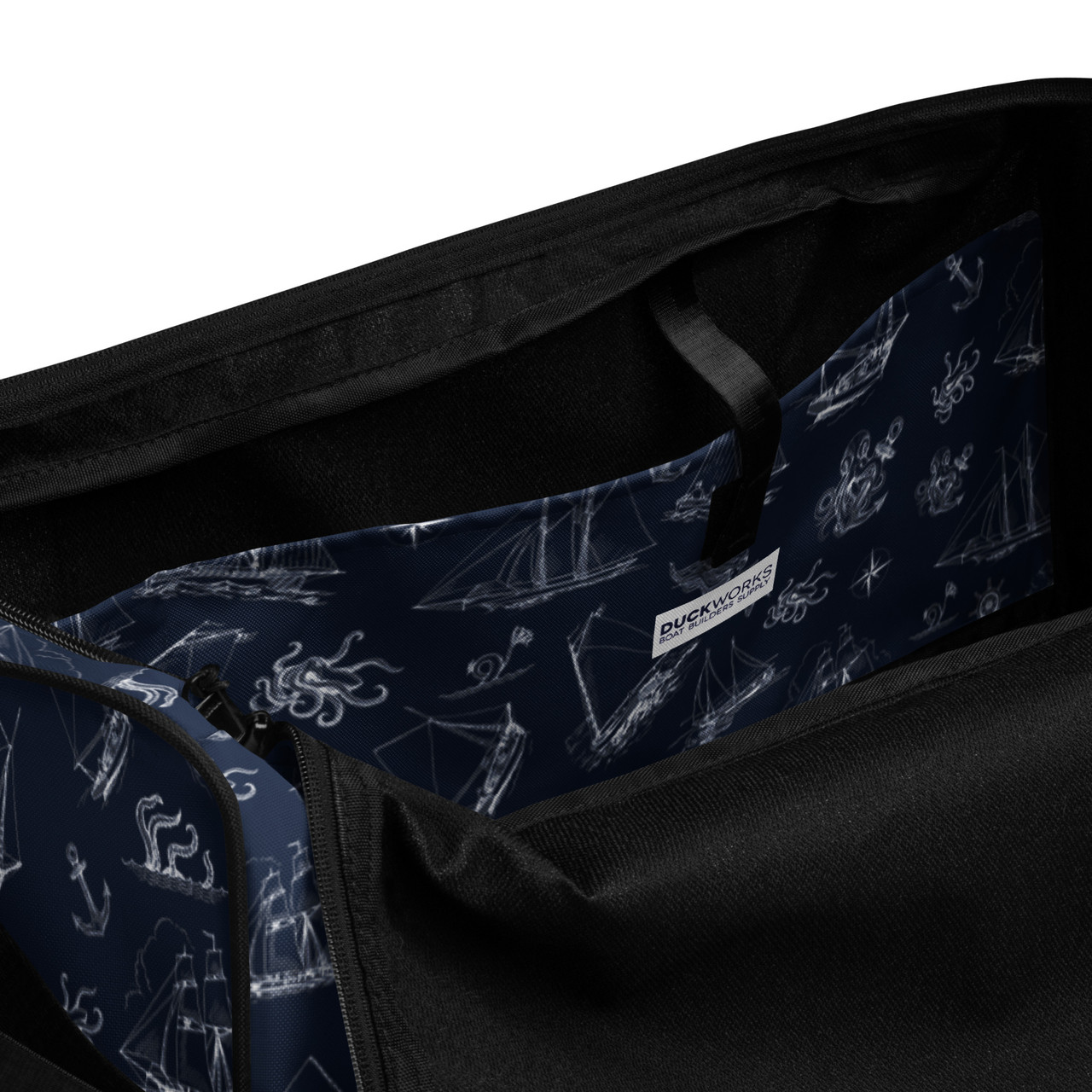 ♥MARITHE♥MOUVEMENT BIG DUFFLE BAG CLASSIC LOGO MINI DUFFLE BAG black - MARITHE FRANCOIS GIRBAUD