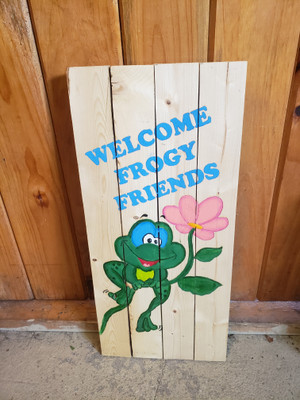 Welcome Froggy Friends
