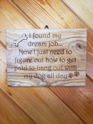 Dream Job Sign