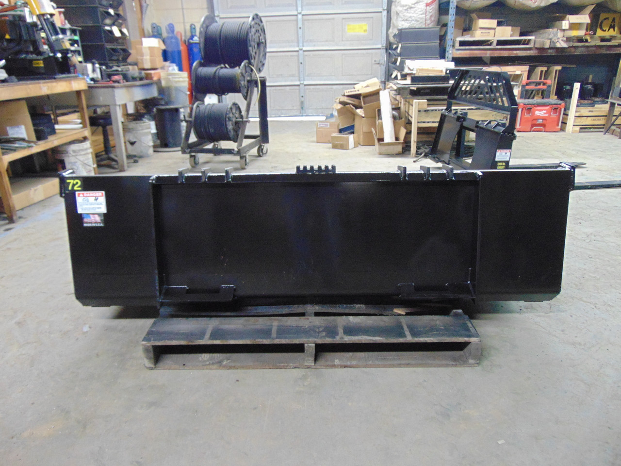 66" Low Profile HD Skid Steer Bucket