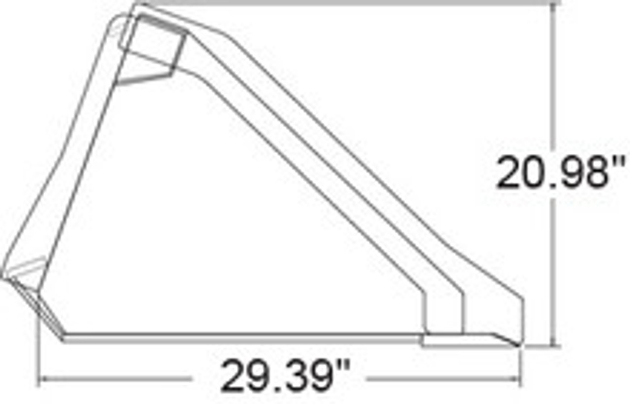 66" HD Low Profile Tooth Bucket