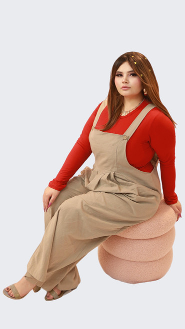 FLIRT ALERT OVERALLS W/ POCKETS