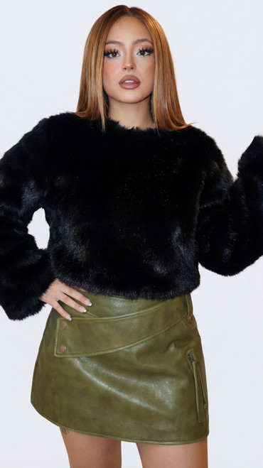 WHAT'S THE SITCH? MINI SKIRT