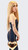 LACE ME UP STRAPLESS DENIM JUMPSUIT