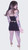 DARK CHERRY GLITTER DRESS