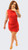 FIRST KISS BODYSUIT DRAPED DRESS
