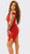 FIRST KISS BODYSUIT DRAPED DRESS