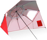 8-Foot SPF 50 Canopy Umbrella For Camping And Beach Use