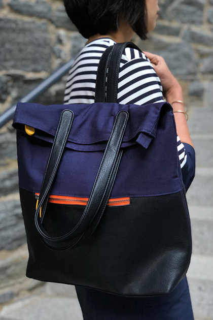 Greenpoint Vegan Backpack Tote