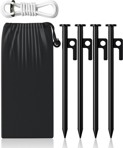 8-Foot SPF 50 Canopy Umbrella For Camping And Beach Use