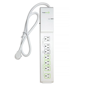 TrickleStar Tier 1 Advanced Powerstrip front view TrickleStar Tier 1 Advanced Powerstrip front view