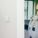 Sensor on cafe wall Sensor on cafe wall