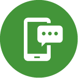 phone chat icon