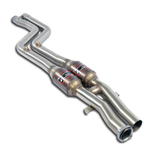 Supersprint Front exhaust with  Metallic catalytic converter 100CPSI WRC - 043032