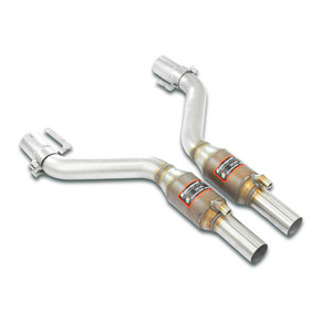 Supersprint Front exhaust with Metallic catalytic converter right + left - 045332