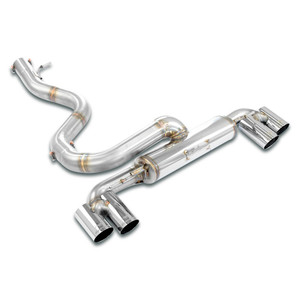 Supersprint Rear exhaust "Racing" OO80 Right - Left - 046206