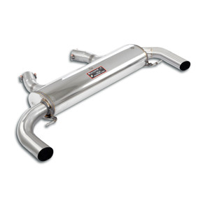 Supersprint Rear exhaust Right - Left "Racing"(For OEM endpipes) - 049904
