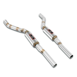 Supersprint Front pipes kit  + silencers(Replaces catalytic converter) - 048802
