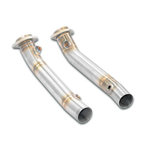 Supersprint Downpipe Right - Left(For OEM headers) - 048811