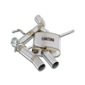 Supersprint Rear exhaust "Race" Left with valve (Vacuum) - 131974