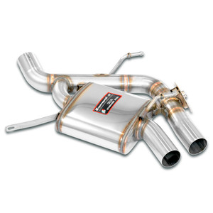 Supersprint Rear exhaust "Race" Right with valve (Electric) - 131904