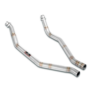 Supersprint Downpipe kit right - left for OEM manifold(LHD Only) - 171411