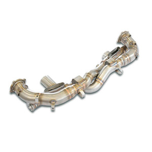 Supersprint Front pipe Right - LeftReplaces catalytic(With heat exchangers) - 243812