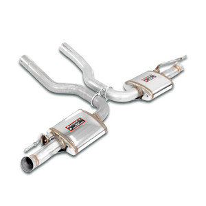 Supersprint Rear exhaust Right + Left "Racing" - 245106