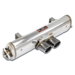 Supersprint Center exhaust OO 90 "Gun Metal Grey" - 245926