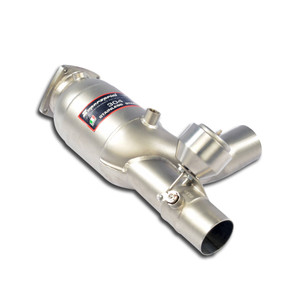 Supersprint Front exhaust with Metallic catalytic converter + valve Left - 248332