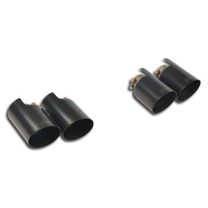 Supersprint Endpipe kit "Race-Gun Metal Grey" Right OO100 - Left OO100 - 248676