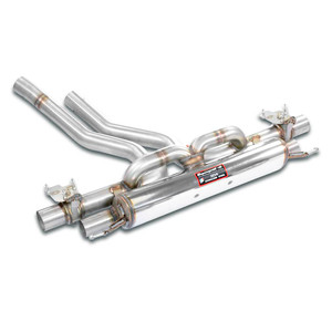 Supersprint Rear exhaust with valves right - left - 249264