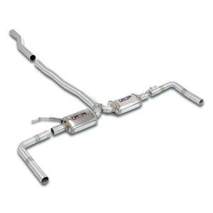 Supersprint Rear exhaust Right - Left "Racing" - 048364