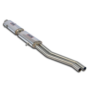 Supersprint Front exhaust + Centre exhaust Left (2 Silencers).Available on demand - 390953