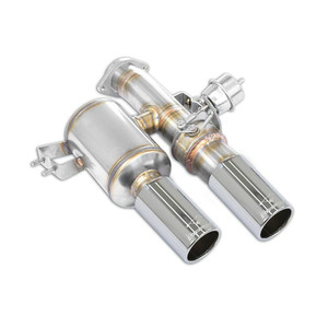Supersprint Rear exhaust Left OO76 with valve (Vacuum) - 394436