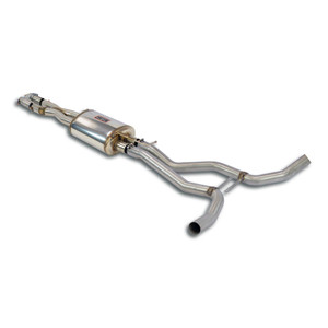 Supersprint Centre exhaust Right - Left + "X-Pipe" - 402003
