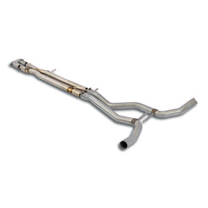 Supersprint Centre pipe Right - Left + "X-Pipe"(Replaces OEM centre exhaust) - 402013
