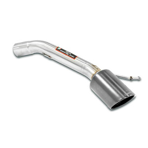 Supersprint Rear pipe Right "Gun Metal Grey" O120(Muffler delete) - 402374
