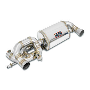Supersprint Rear exhaust "Race" right - left with valve - 442954