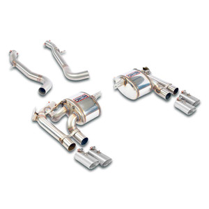 Supersprint Rear Exhaust(For Stock end tips)With E.E.C. approval - 525360